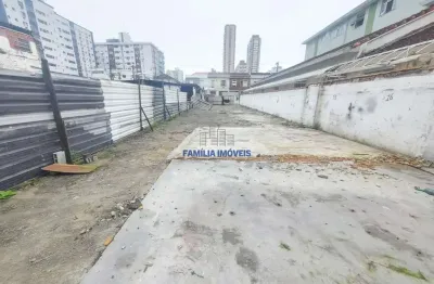 Terreno comercial à venda na rua carlos gomes, --, campo grande, santos por r$ 1.200.000