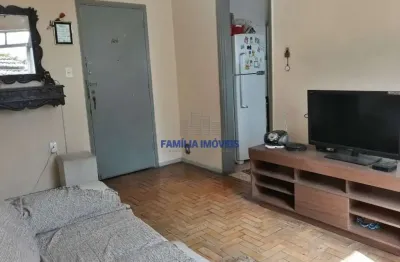 Apartamento com 2 quartos à venda na campos melo, --, vila mathias, santos por r$ 285.000