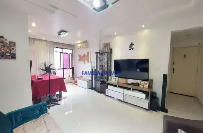 Apartamento com 2 quartos à venda na rua almirante barroso, --, campo grande, santos por r$ 477.000