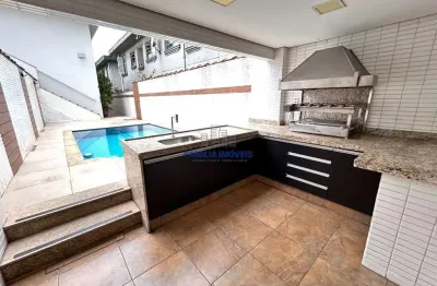 Casa em condomínio fechado com 3 quartos à venda na Rua Dom Lara, --, Boqueirão, Santos por R$ 1.900.000