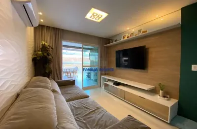 Apartamento com 2 quartos à venda na avenida doutor bernardino de campos, --, campo grande, santos por r$ 1.077.000