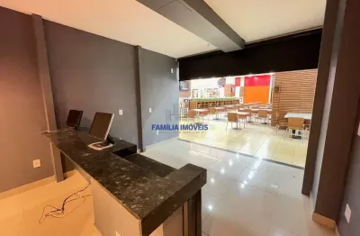 Ponto comercial para alugar na avenida ana costa, --, gonzaga, santos por r$ 2.500