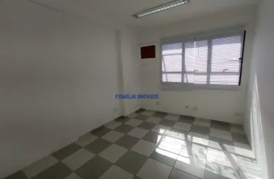 Sala comercial com 3 salas para alugar na avenida ana costa, --, gonzaga, santos por r$ 2.800