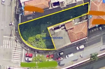 Terreno à venda na da constituição, --, vila mathias, santos por r$ 890.000