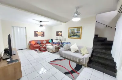 Casa em condomínio fechado com 2 quartos à venda na rua evaristo da veiga, --, campo grande, santos por r$ 1.100.000