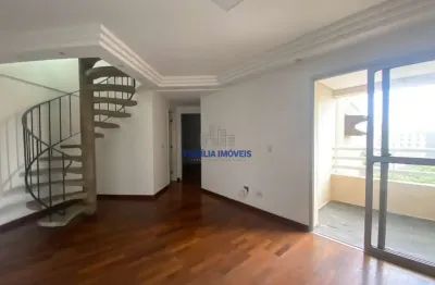 Cobertura com 3 quartos para alugar na avenida washington luiz, --, vila mathias, santos por r$ 3.912