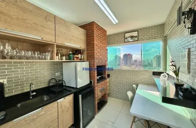 Cobertura com 2 quartos à venda na rua carlos gomes, --, campo grande, santos por r$ 750.000