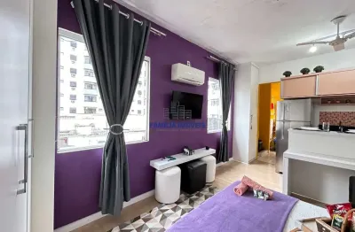 Apartamento com 1 quarto à venda na avenida presidente wilson, --, itararé, são vicente por r$ 265.000