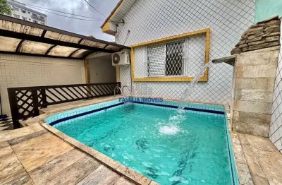 Casa em condomínio fechado com 2 quartos à venda na rua liberdade, --, aparecida, santos por r$ 845.000