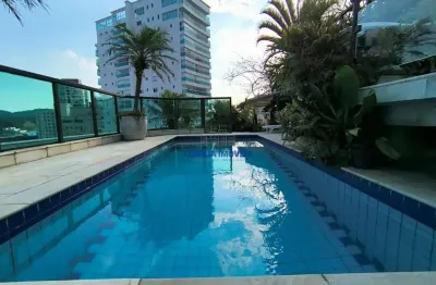 Cobertura com 6 quartos à venda na avenida general san martin, --, ponta da praia, santos por r$ 3.000.000