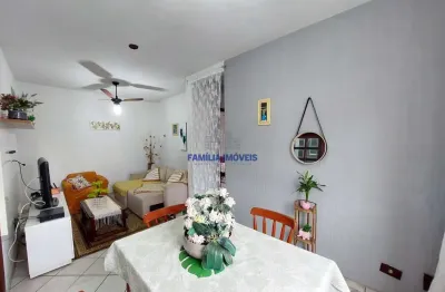 Apartamento com 2 quartos à venda na sizino patusca, --, santa maria, santos por r$ 265.000