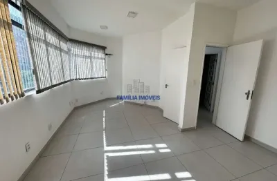 Sala comercial à venda na avenida doutor bernardino de campos, --, pompéia, santos por r$ 399.000