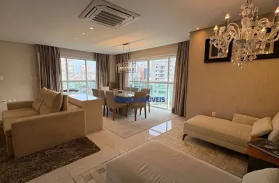 Apartamento com 3 quartos para alugar na rua paraíba, --, pompéia, santos por r$ 14.000