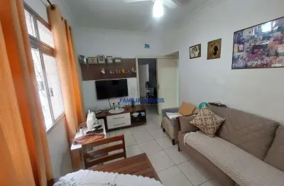 Apartamento com 1 quarto à venda na rua euclides da cunha, --, gonzaga, santos por r$ 330.000