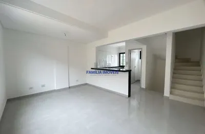 Casa em condomínio fechado com 2 quartos à venda na rodrigo silva, --, macuco, santos por r$ 559.000