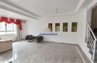 Casa em condomínio fechado com 4 quartos à venda na rua oswaldo cochrane, --, embaré, santos por r$ 1.700.000