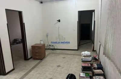 Casa com 3 quartos à venda na rua lucas fortunato, --, vila mathias, santos por r$ 590.000