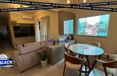 Apartamento com 2 quartos à venda na rua amazonas, --, campo grande, santos por r$ 680.000