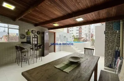 Casa com 3 quartos à venda na rua vahia de abreu, --, boqueirão, santos por r$ 1.500.000
