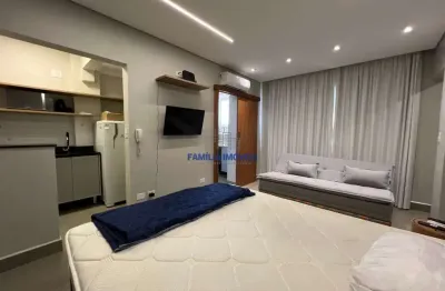 Kitnet / Stúdio para alugar na Avenida Bartolomeu de Gusmão, --, Boqueirão, Santos por R$ 3.100