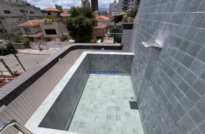 Casa em condomínio fechado com 3 quartos à venda na rua nabuco de araújo, --, embaré, santos por r$ 1.300.000