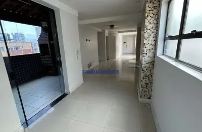 Cobertura com 3 quartos à venda na rua cândido rodrigues, --, centro, são vicente por r$ 650.000