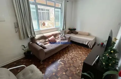 Apartamento com 2 quartos à venda na avenida general francisco glicério, --, pompéia, santos por r$ 350.000