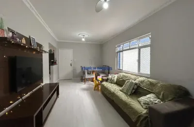 Apartamento com 3 quartos à venda na avenida conselheiro nébias, --, encruzilhada, santos por r$ 399.000