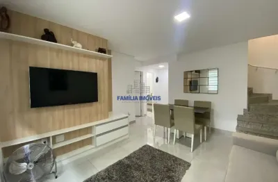 Casa em condomínio fechado com 2 quartos à venda na rua pedro américo, --, campo grande, santos por r$ 815.000