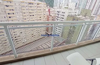 Apartamento com 1 quarto à venda na avenida presidente wilson, --, josé menino, santos por r$ 900.000