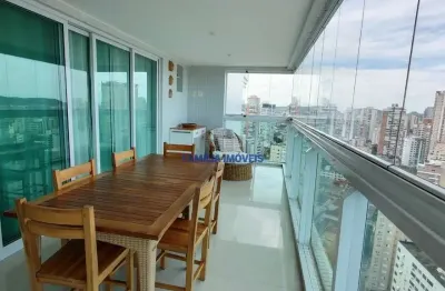 Apartamento com 3 quartos para alugar na rua oswaldo cruz, --, boqueirão, santos por r$ 14.500