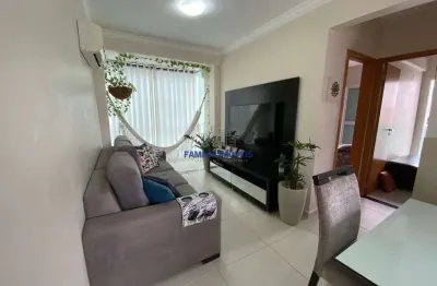 Apartamento com 2 quartos à venda na rua carlos gomes, --, campo grande, santos por r$ 570.000