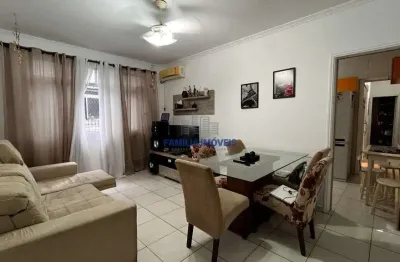 Apartamento com 2 quartos à venda na avenida washington luís, --, encruzilhada, santos por r$ 382.000