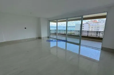 Apartamento com 4 quartos à venda na avenida coronel joaquim montenegro, --, ponta da praia, santos por r$ 5.370.000