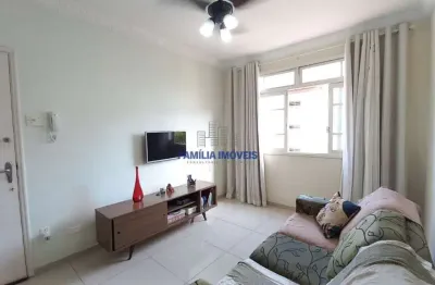 Apartamento com 2 quartos à venda na doutor francisco de souza dantas, --, marapé, santos por r$ 345.000