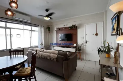 Apartamento com 2 quartos à venda na carvalho de mendonça, --, marapé, santos por r$ 424.000