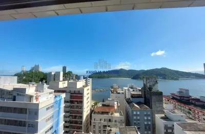 Apartamento com 2 quartos à venda na rua saldanha da gama, --, itararé, são vicente por r$ 450.000