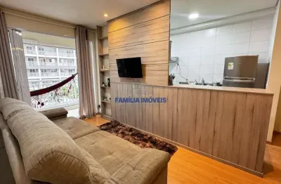 Apartamento com 1 quarto à venda na rua emílio ribas, --, vila mathias, santos por r$ 380.000