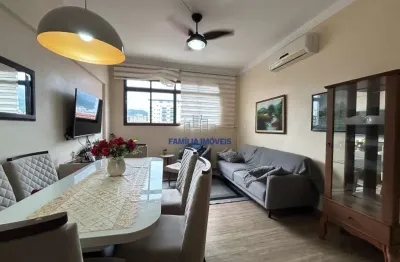Apartamento com 2 quartos à venda na rua pedro américo, --, campo grande, santos por r$ 530.000