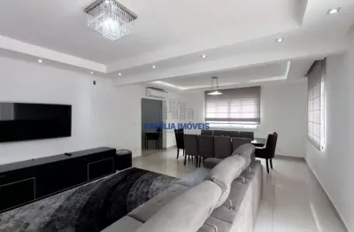 Casa em condomínio fechado com 4 quartos à venda na alfredo ximenes, --, josé menino, santos por r$ 2.400.000