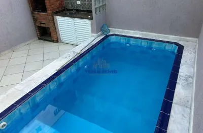 Casa em condomínio fechado com 3 quartos à venda na alfredo albertini, --, marapé, santos por r$ 1.340.000
