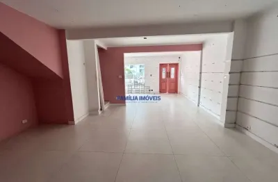Casa comercial para alugar na rua conselheiro ribas, --, embaré, santos por r$ 20.000