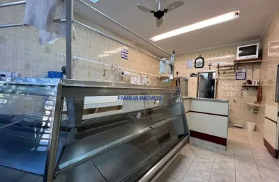 Ponto comercial para alugar na avenida doutor bernardino de campos, --, gonzaga, santos por r$ 5.500