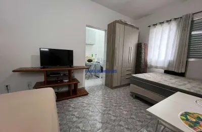 Kitnet / stúdio para alugar na rua pedro borges gonçalves, --, josé menino, santos por r$ 2.200