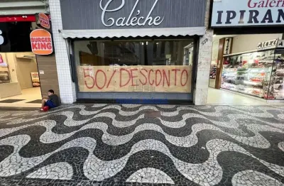 Ponto comercial para alugar na avenida ana costa, --, gonzaga, santos por r$ 35.000