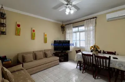 Apartamento com 1 quarto à venda na avenida presidente wilson, --, josé menino, santos por r$ 403.000