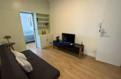 Apartamento com 1 quarto à venda na avenida marechal floriano peixoto, --, gonzaga, santos por r$ 440.000