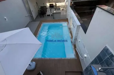 Casa em condomínio fechado com 2 quartos à venda na rua josé clemente pereira, --, campo grande, santos por r$ 1.275.000