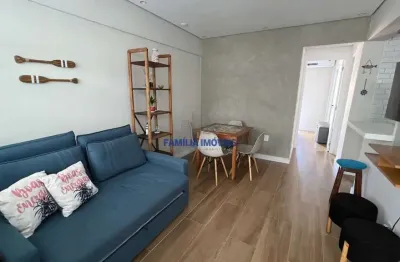 Apartamento com 1 quarto para alugar na avenida presidente wilson, --, gonzaga, santos por r$ 4.400