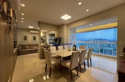Apartamento com 3 quartos à venda na rua machado de assis, --, boqueirão, santos por r$ 2.390.000